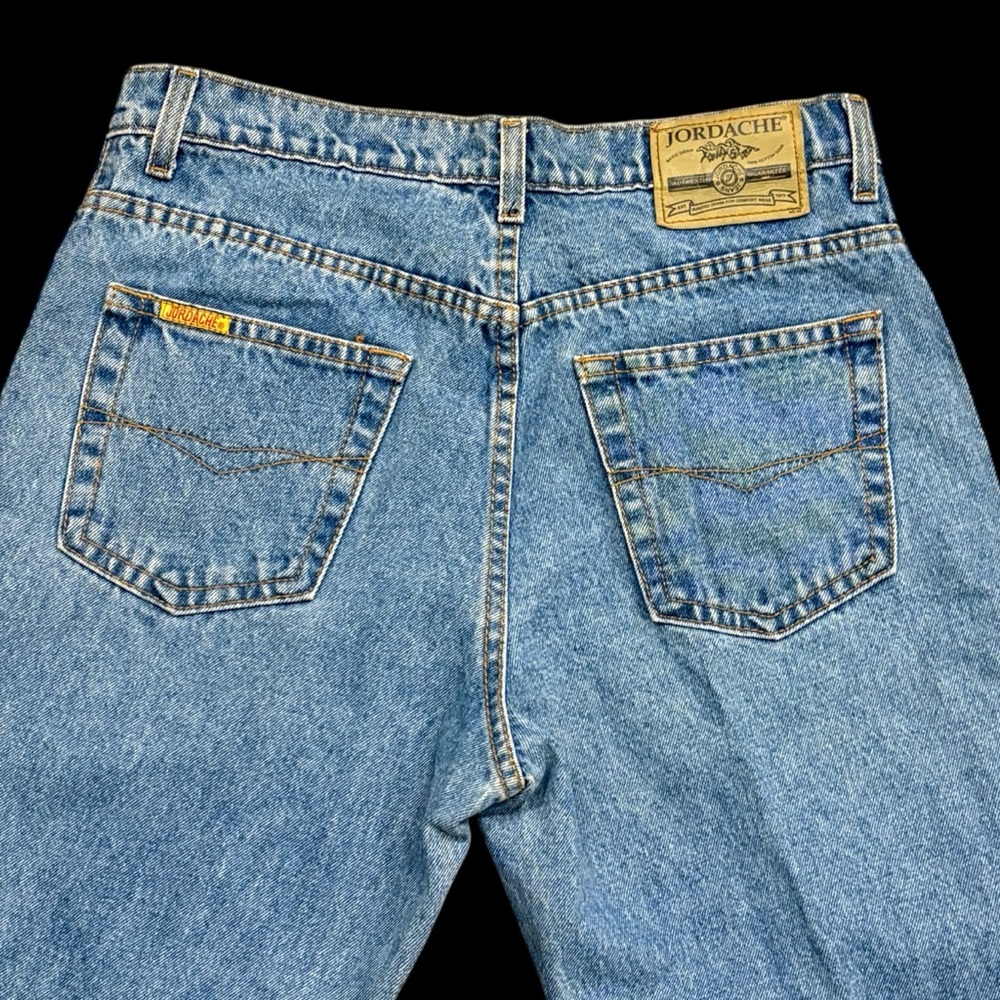 Vintage 90s Y2K Jordache Jeans Size 11/12 Light Wash High Waist Bootcut EUC #74 - Picture 6 of 13